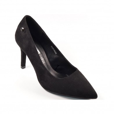 16402 D'Angela Zapato Comprar Zapato salón textil, forro sintético con planta en piel. Piso de caucho y tacón de 8cm. de altura.