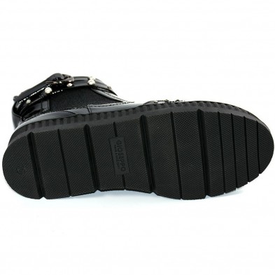 56357 Gioseppo Botín Botín de charol. Forro textil, con cierre en cremallera interior y elástico exterior. Piso de goma antidesl 56357 Gioseppo Botín Botín de charol. Forro textil, con cierre en cremallera interior y elástico exterior. Piso de goma antidesl