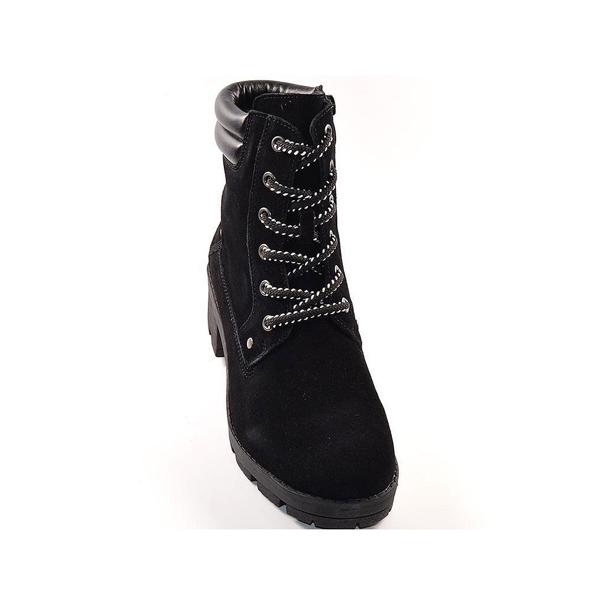 Botin serraje cordones discount mujer