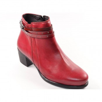 92143 Desireé Botín Comprar Botín de piel con forro textil Dry Adsorber, plantilla de piel acolchada. Cierre con cremallera late 2