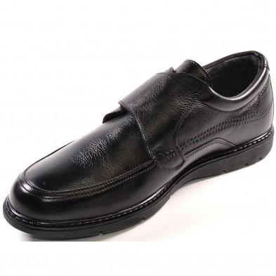 3933 Baerchi Zapato Zapato de piel, forro textil y plantilla en piel acolchada. Cierre en velcro ajustable. Piso de goma antides