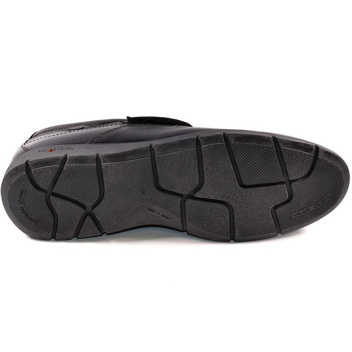 3933 Baerchi Zapato Zapato de piel, forro textil y plantilla en piel acolchada. Cierre en velcro ajustable. Piso de goma antides