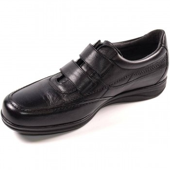 3805 Baerchi Zapato Zapato mocasín piel. Forro textil y plantilla memory stride. Cierre con doble velcro, Suela antideslizante.  2
