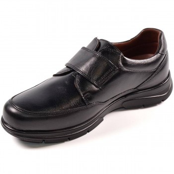 1252 Ancho Especial Baerchi Zapato Zapato piel, forro interior acolchado y plantilla confort extraíble. Cierre con velcro para u 2