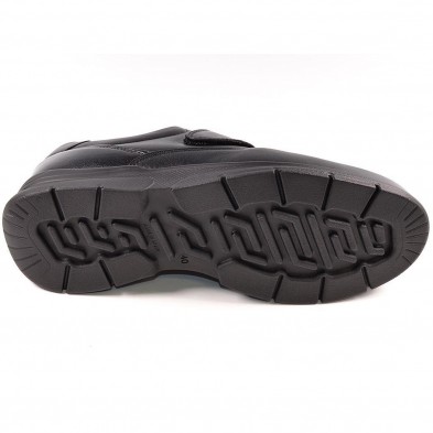 1252 Ancho Especial Baerchi Zapato Zapato piel, forro interior acolchado y plantilla confort extraíble. Cierre con velcro para u