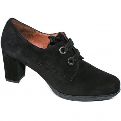 82511 Desireé Zapato Comprar Zapato de piel serraje. Forro textil, cordones y cremallera. Plantilla confort.  Plataforma de goma