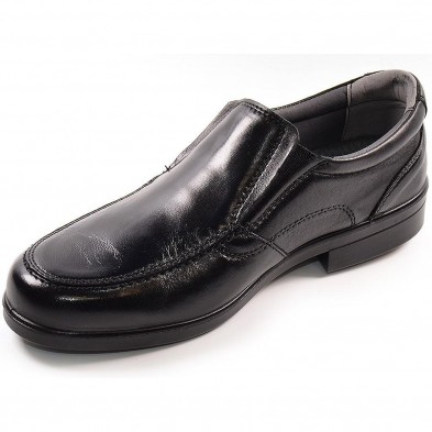 26850 Luisetti Zapato Mocasín Zapato de piel, forro y plantilla textil acolchado. Elásticos en ambos lados. Para profesionales q