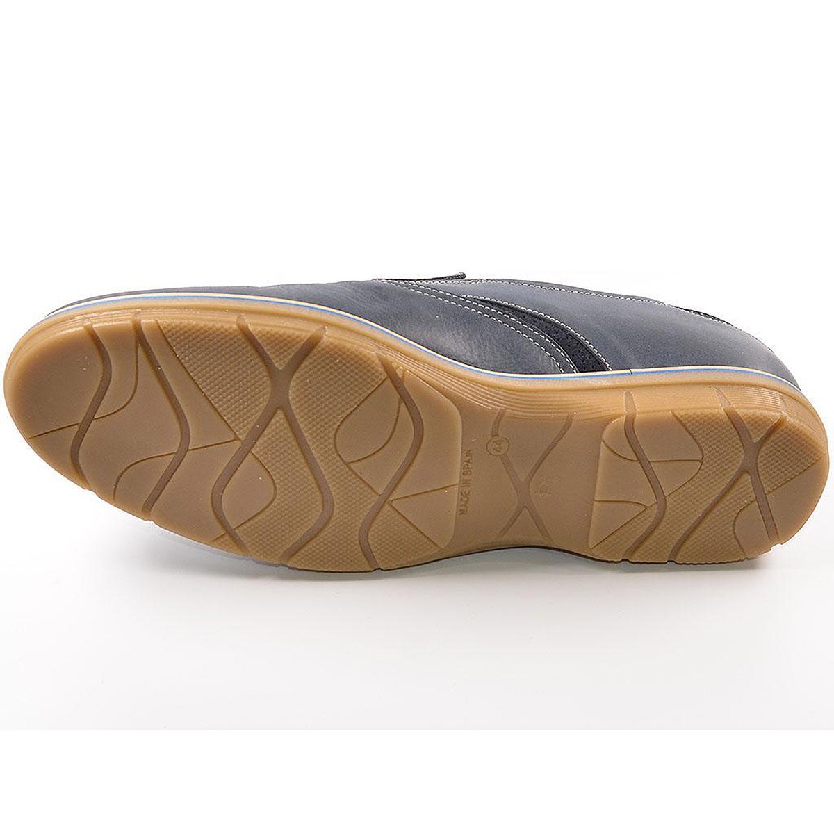 5521 Nuper Zapato Mocasín Comprar Zapato en piel cepillada, con elásticos laterales. Forrado interior textil y plantilla confort