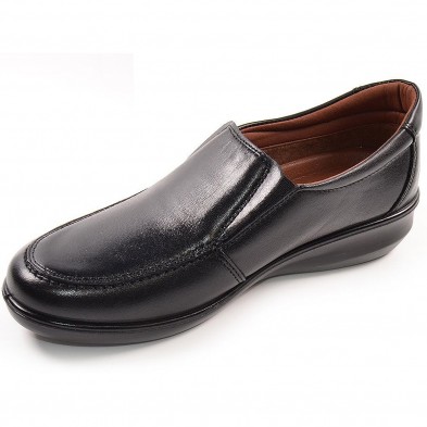 302 Laura Azaña Mocasín Confort Comprar Zapato mocasín de piel, forrado en textil y plantilla extraíble. Cierre en elásticos y p