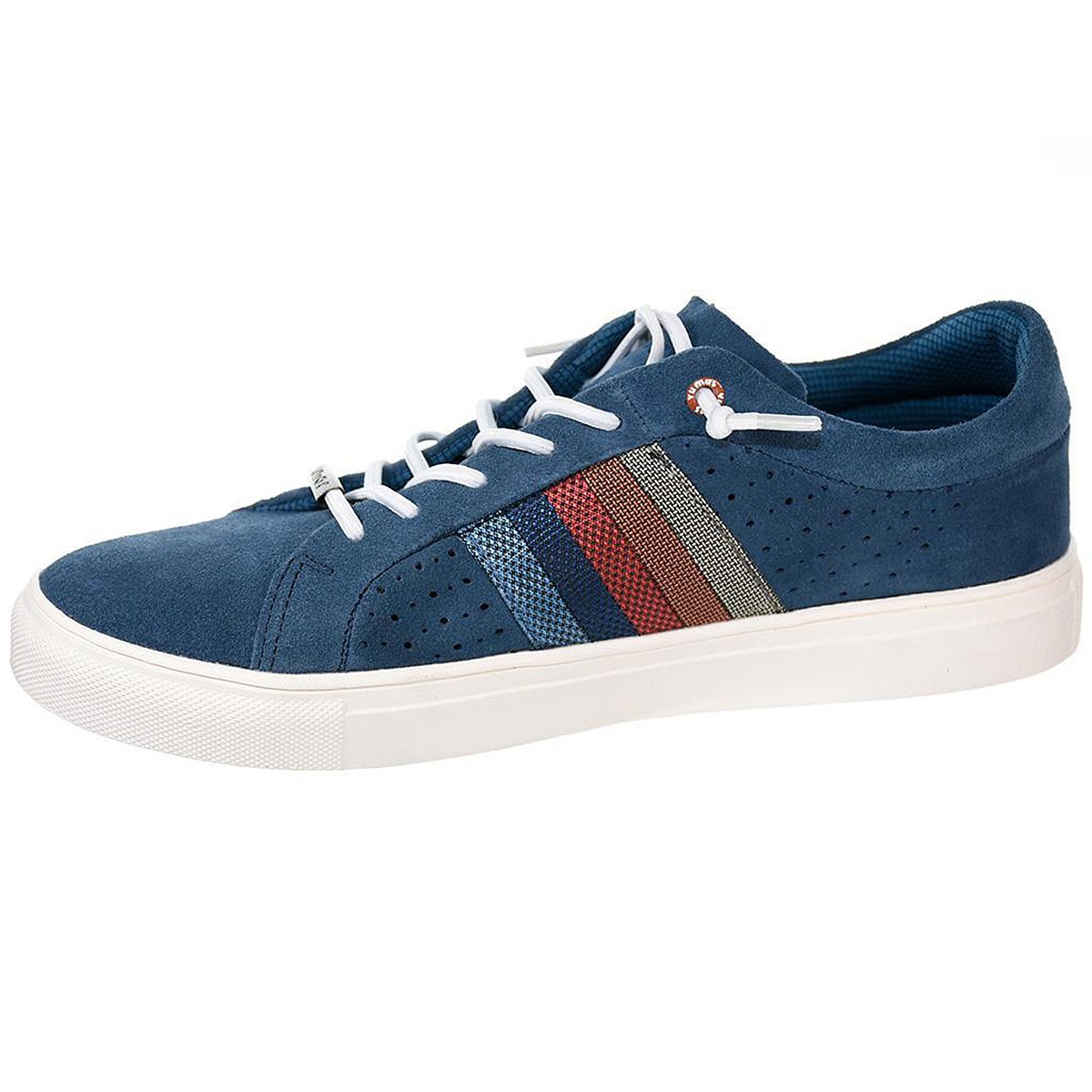 Coliseo Sneakers Yumas Zapato Sneaker en piel y serraje perforado en ambos laterales, cierre en cordones elásticos, forro textil Coliseo Sneakers Yumas Zapato Sneaker en piel y serraje perforado en ambos laterales, cierre en cordones elásticos, forro textil