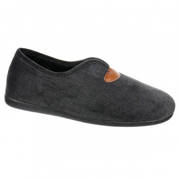 118 Cmconfort Zapatilla Casa Comprar zapatilla estar por casa en textil muy suave y plantilla acolchada. Piso de goma antidesliz 2
