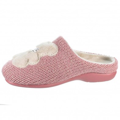 10457 Cmconfort Zapatilla Casa Comprar Zapatilla destalonada, textil muy suave y plantilla extraíble acolchada. Piso de goma ant