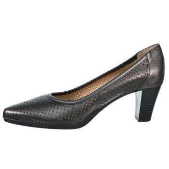 2074 Desireé Zapato Zapato en piel perforado y forro piel. Plantillas especiales para el descanso. Piso con plataforma antidesli 2