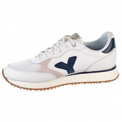 Eros Yumas Sneaker Sneaker de Nylon y piel serraje, forro textil acolchado , plantilla confort Látex y cierre en cordones. Suela