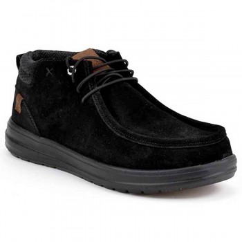 Newtown Yumas Botín Comprar Botín estilo Wallabee en piel serraje. Forro y plantilla textil confort transpirable. Cierre en cord 2
