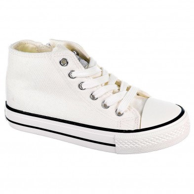 28302 Conguitos Zapatilla Bota Zapatilla con caña alta de lona, forro textil. Cierre con cremallera en lateral interior y cordon 28302 Conguitos Zapatilla Bota Zapatilla con caña alta de lona, forro textil. Cierre con cremallera en lateral interior y cordon
