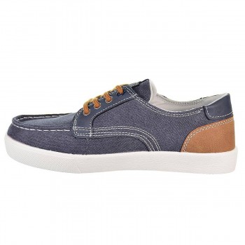 57952 Xti Kids Zapato Casual 57952 XTI KIDS. Zapato casual estilo Nautico en lona, forro interior en textil y cierre en cordones 2