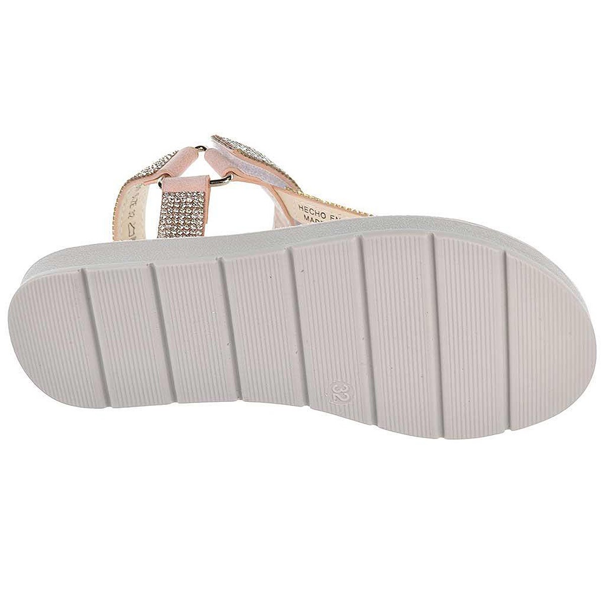 58039 Xti Kids Sandalia 58039 XTI KIDS. Sandalia en material sintético con pedrería. Cierre con velcro ajustable en empeine. Pis 58039 Xti Kids Sandalia 58039 XTI KIDS. Sandalia en material sintético con pedrería. Cierre con velcro ajustable en empeine. Pis