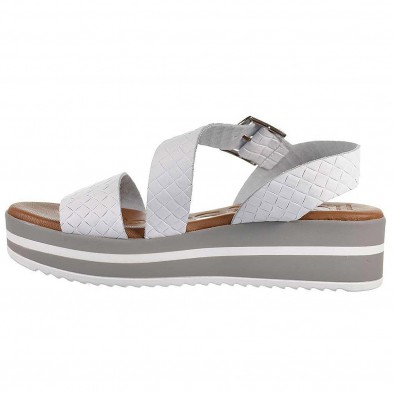 5005 Oh My Sandals Sandalia 5005 Oh! My Sandals. Sandalia de piel. Plantilla en piel  y cierre con hebilla. Piso de cuña con pla