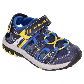 969420 Pablosky Sandalia Bio Sandalia sintética y textil. Forro textil y plantilla acolchada, máximo confort. Cierre con velcro  2