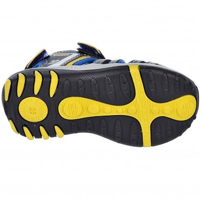 969420 Pablosky Sandalia Bio Sandalia sintética y textil. Forro textil y plantilla acolchada, máximo confort. Cierre con velcro 