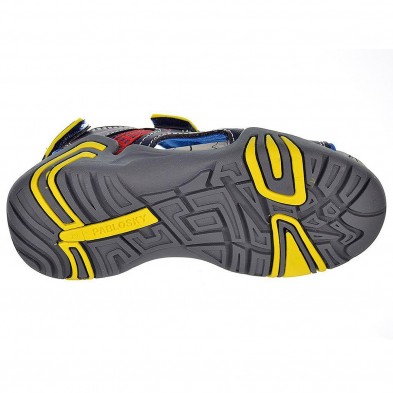 969620 Pablosky Sandalia Bio Sandalia sintética y textil. Forro textil y plantilla acolchada. Cierre con doble velcro en empeine