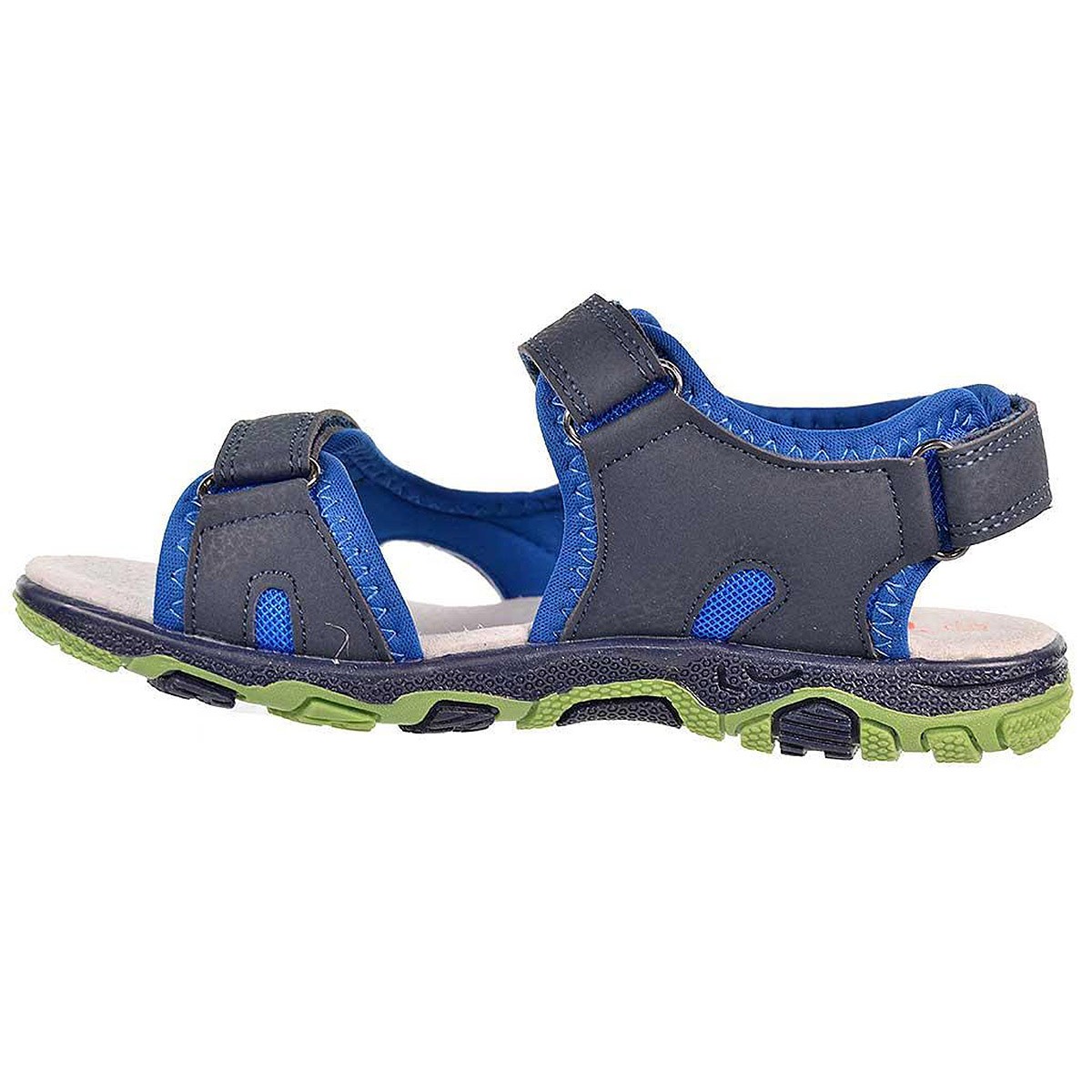 2152 Crecendo Sandalia 2152 CRECENDO. Sandalia sintética y textil. Forro textil y plantilla en piel acolchada. triple velcro. Pi