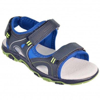 2152 Crecendo Sandalia 2152 CRECENDO. Sandalia sintética y textil. Forro textil y plantilla en piel acolchada. triple velcro. Pi