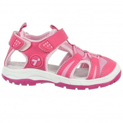 2128 Crecendo Sandalia 2128 CRECENDO. Sandalia sintética y textil. Forro textil y plantilla acolchada en piel. Cierre con velcro