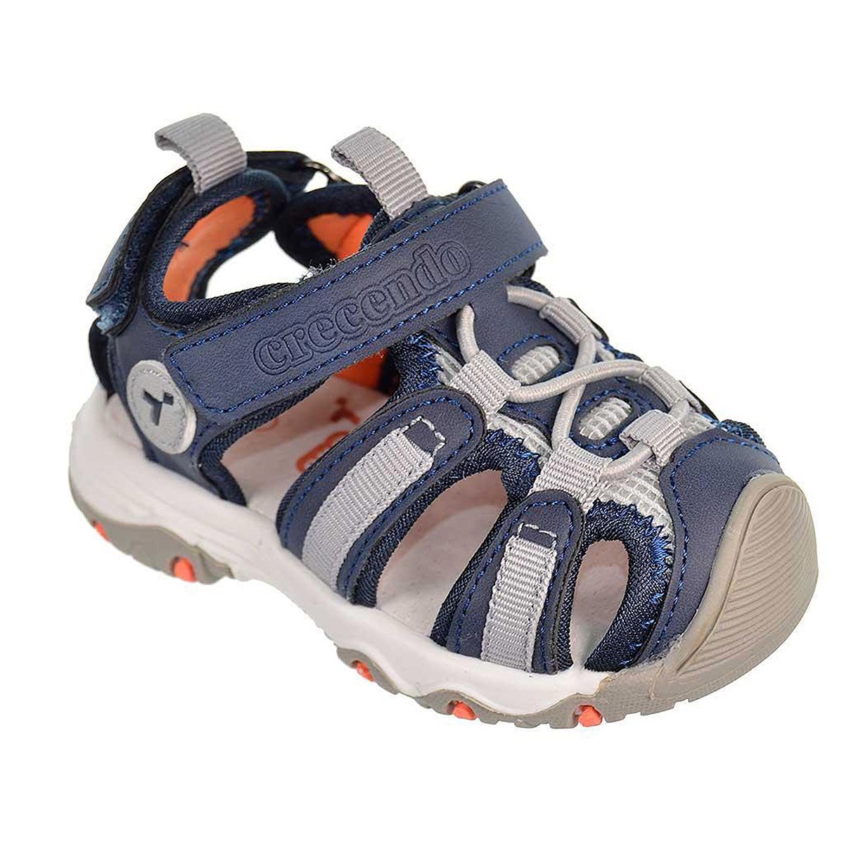 2142 Crecendo Sandalia 2142 CRECENDO. Sandalia en sintético y textil. Forro textil y plantilla acolchada en piel. Cierre con vel 2142 Crecendo Sandalia 2142 CRECENDO. Sandalia en sintético y textil. Forro textil y plantilla acolchada en piel. Cierre con vel