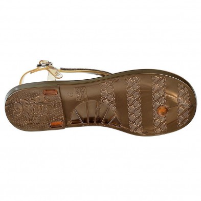 Bellegria Gioseppo Sandalia BELLEGRIA GIOSEPPO. Sandalia esclava sintética con pedrería. Cierre con hebilla regulable y plantill