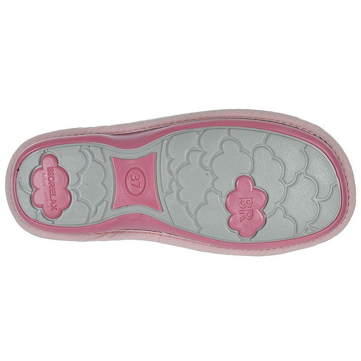 4108 Biorelax Zapatilla Casa 4108 BIORELAX. Zapatilla destalonada y puntera abierta en textil con esponja técnica y tejidos tran