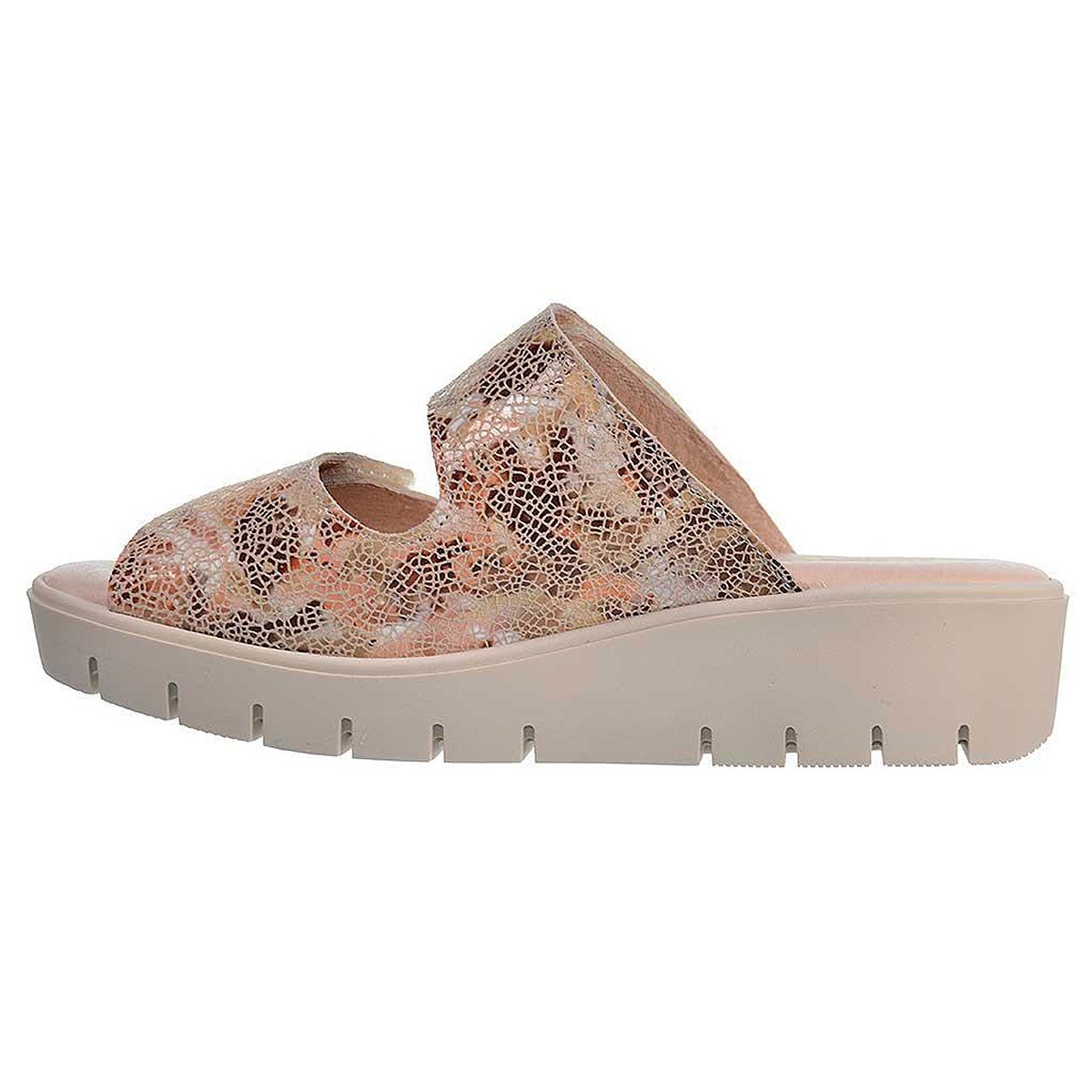 400 Duendy Zueco 400 DUENDY. Sandalia tipo Zueco de piel , forrado interior en piel y plantilla de piel confort. Cierre con velc