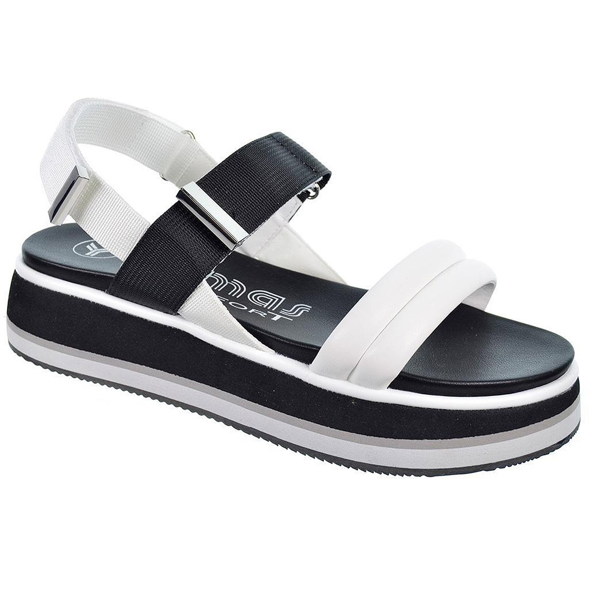 Lis Yumas Sandalia Plataforma LIS YUMAS SANDALIA PLATAFORMA. Fabricado en piel y textil con velcro regulable en talón y empeine. Lis Yumas Sandalia Plataforma LIS YUMAS SANDALIA PLATAFORMA. Fabricado en piel y textil con velcro regulable en talón y empeine.