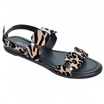 22076 Isteria Sandalia 22076 ISTERIA SANDALIA textil animal print, cierre con hebilla, plantilla acolchada en sintético y piso d 2