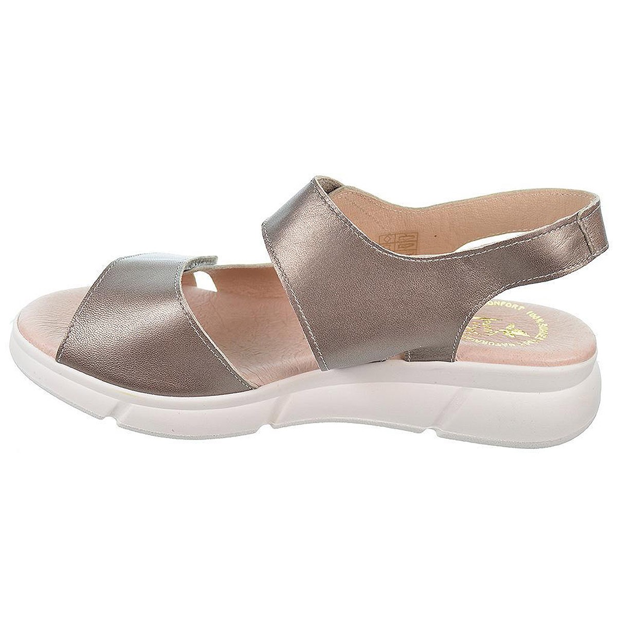 3408 Miba Sandalia Confort Sandalia piel y forro piel, cierre con doble velcro, para un ajuste perfecto. Plantilla piel confort  3408 Miba Sandalia Confort Sandalia piel y forro piel, cierre con doble velcro, para un ajuste perfecto. Plantilla piel confort