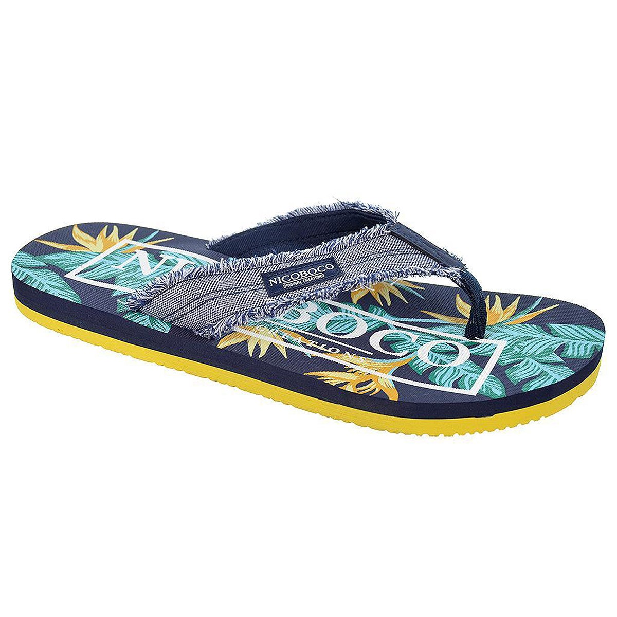 Prince  Nicoboco Esclava Playa Chancla Esclava playa en textil y piso de eva termoconformada estampada muy confortable. Ideal pa