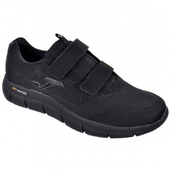 Czens2201 Joma Deportivo Zapatillas Casual Zen 22 Hombre Negro Zapatilla Deportivo en nylon transpirable, doble velcro, cuello a 2