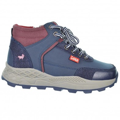 63165 Lois Botín Sport Botín sintético y collarín acolchado en textil. Cierre en cordones. Forro y plantilla textil acolchado. P