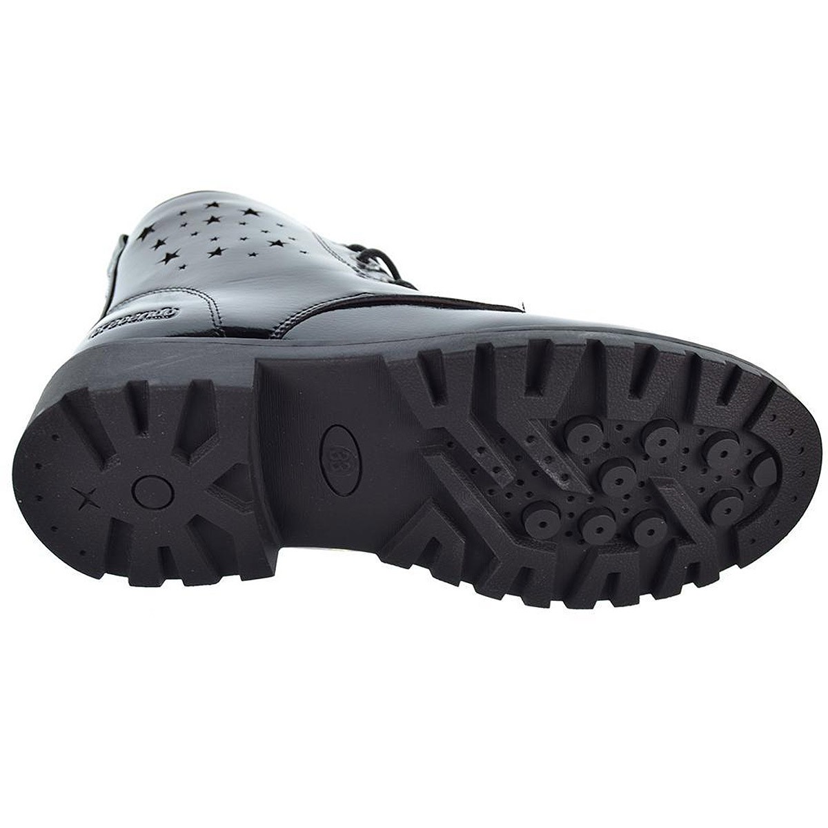 2220 Crecendo Botín Botín sintético charol, forro interior y plantilla textil acolchado. Cierre con cremallera interior y cordon