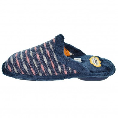 4507 Biorelax Zapatilla de casa Zapatilla destalonada textil con esponja y tejidos transpirables. Suela antideslizante. Plantill 4507 Biorelax Zapatilla de casa Zapatilla destalonada textil con esponja y tejidos transpirables. Suela antideslizante. Plantill