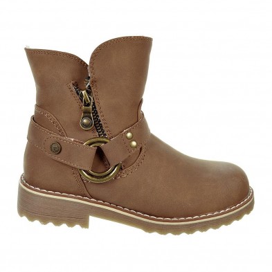 150251 Xti Kids Botín Botín sintético, forro en borreguillo y plantilla textil acolchado. Cierre con cremallera interior y piso  150251 Xti Kids Botín Botín sintético, forro en borreguillo y plantilla textil acolchado. Cierre con cremallera interior y piso