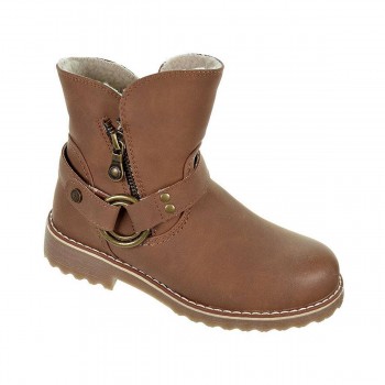 150251 Xti Kids Botín Botín sintético, forro en borreguillo y plantilla textil acolchado. Cierre con cremallera interior y piso  2