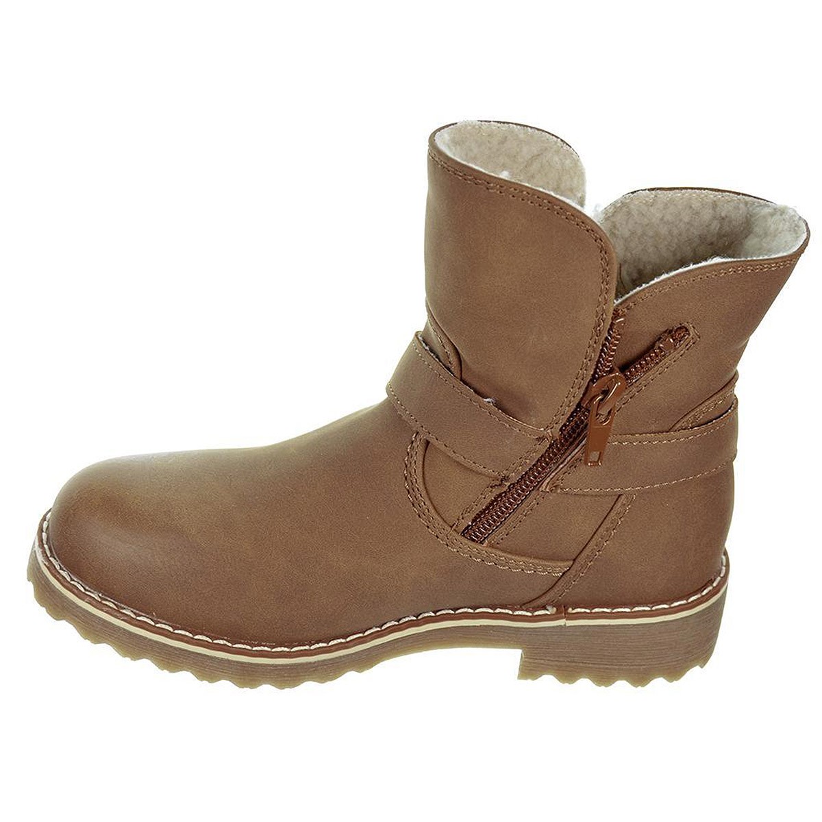 150251 Xti Kids Botín Botín sintético, forro en borreguillo y plantilla textil acolchado. Cierre con cremallera interior y piso  150251 Xti Kids Botín Botín sintético, forro en borreguillo y plantilla textil acolchado. Cierre con cremallera interior y piso