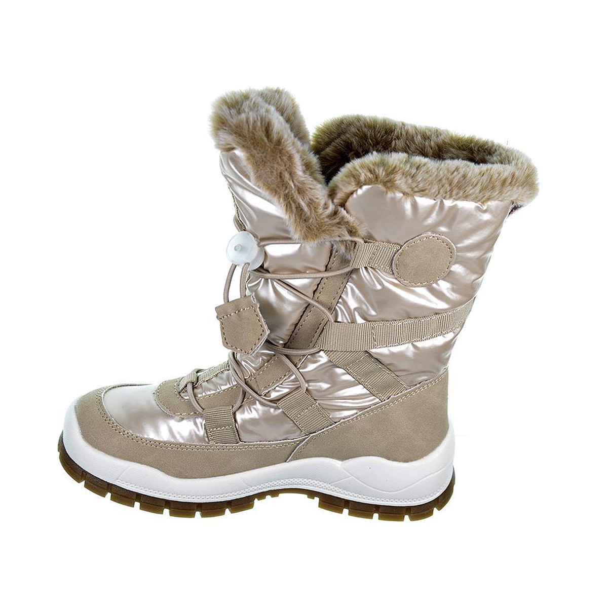 150191 Xti Kids Bota Bota en textil y sintético, forrado en pelo sintético y cierre en cordones ajustables. Piso de goma antides 150191 Xti Kids Bota Bota en textil y sintético, forrado en pelo sintético y cierre en cordones ajustables. Piso de goma antides