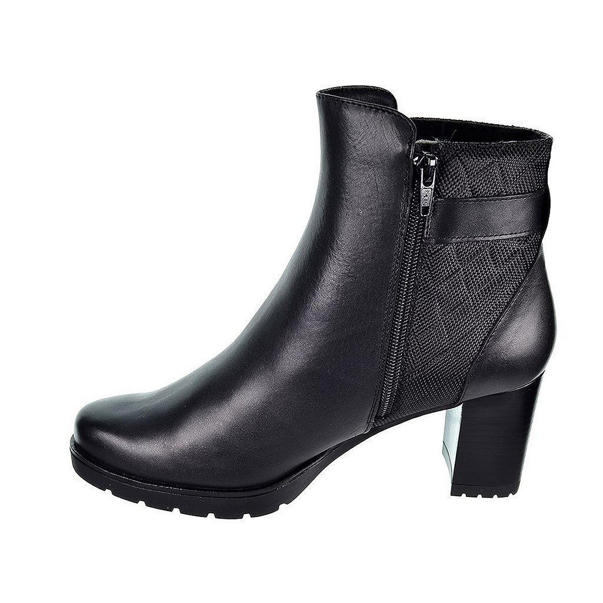 Leury11 Desireé Botín Botín de piel con forro textil Dry Adsorber, plantilla acolchada. Cierre con cremallera lateral. Suela ant Leury11 Desireé Botín Botín de piel con forro textil Dry Adsorber, plantilla acolchada. Cierre con cremallera lateral. Suela ant