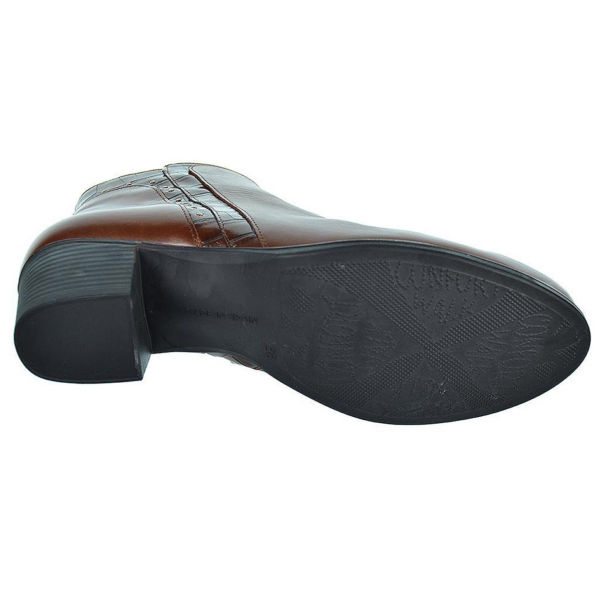 Neus15 Desireé Botín Botín de piel con forro textil Dry Adsorber, plantilla de piel acolchada. Cremallera lateral. Suela antides Neus15 Desireé Botín Botín de piel con forro textil Dry Adsorber, plantilla de piel acolchada. Cremallera lateral. Suela antides