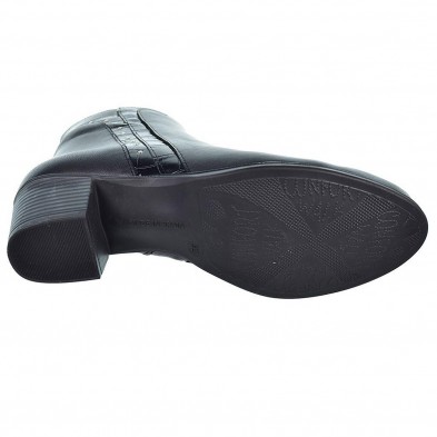 Neus15 Desireé Botín Botín de piel con forro textil Dry Adsorber, plantilla de piel acolchada. Cremallera lateral. Suela antides