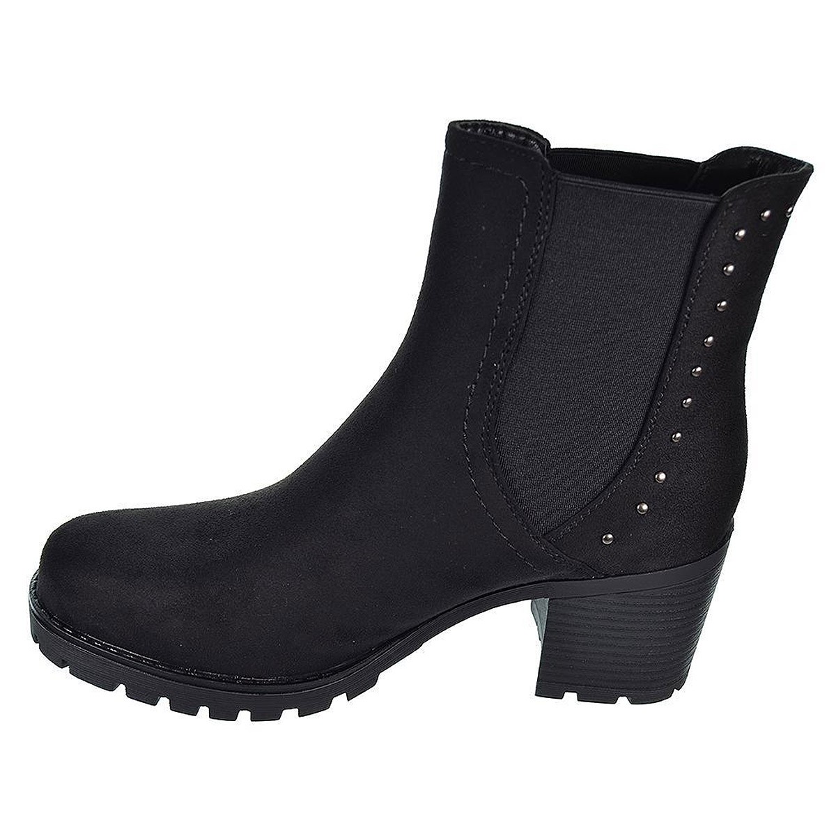 22519 Amarpies Botín Botín en antelina y elástico en ambos lados. Forrado acolchado y plantilla extraíble. Suela antideslizante  22519 Amarpies Botín Botín en antelina y elástico en ambos lados. Forrado acolchado y plantilla extraíble. Suela antideslizante