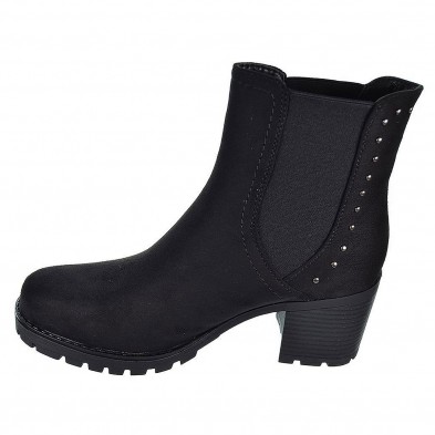 22519 Amarpies Botín Botín en antelina y elástico en ambos lados. Forrado acolchado y plantilla extraíble. Suela antideslizante  22519 Amarpies Botín Botín en antelina y elástico en ambos lados. Forrado acolchado y plantilla extraíble. Suela antideslizante